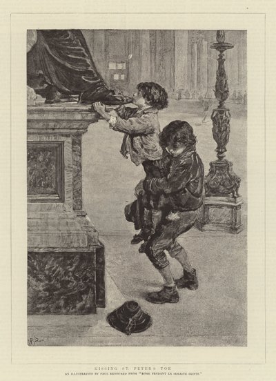 Kissing St Peter